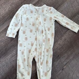 Baby Knit Pajamas, Liam and James Pajamas, Bear Pajamas, Baby Clothing, Baby